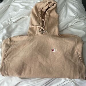 Oversized Champion Hoodie, C Logo